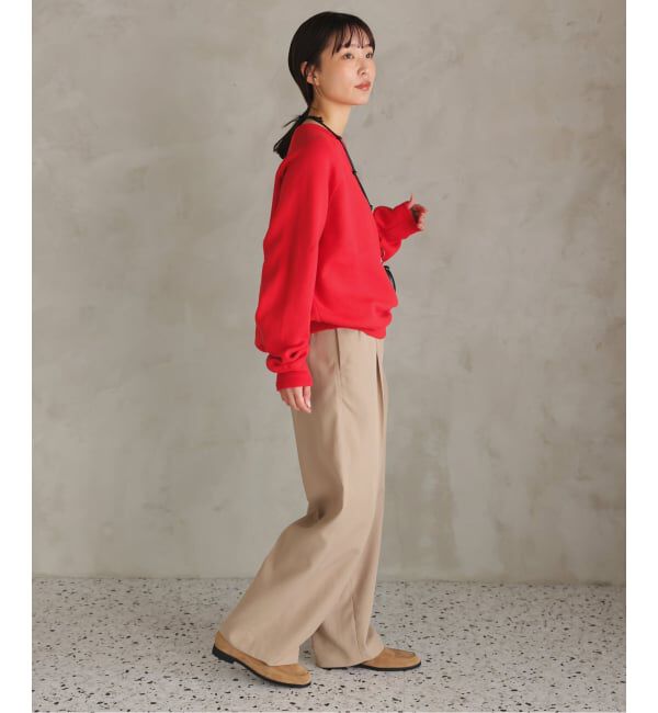 SLOBE IENA「《追加3》スムースオーバーニット」|ニット・セーター|