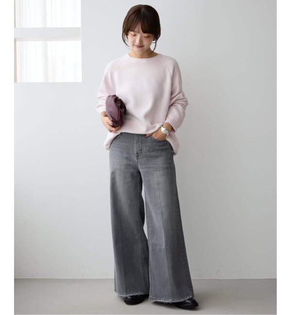 SLOBE IENA「《追加3》スムースオーバーニット」|ニット・セーター|