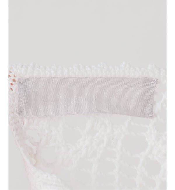 SLOBE IENA「IRONING/アイロニング crochet patterend ニット 03IR02041」|ニット・セーター|