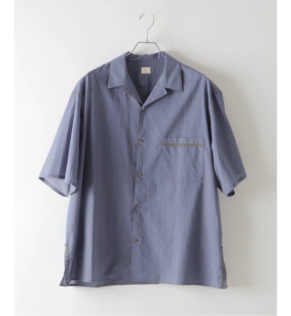 EDIFICE「E.コットン ローン オープン シャツ」|シャツ・ブラウス|