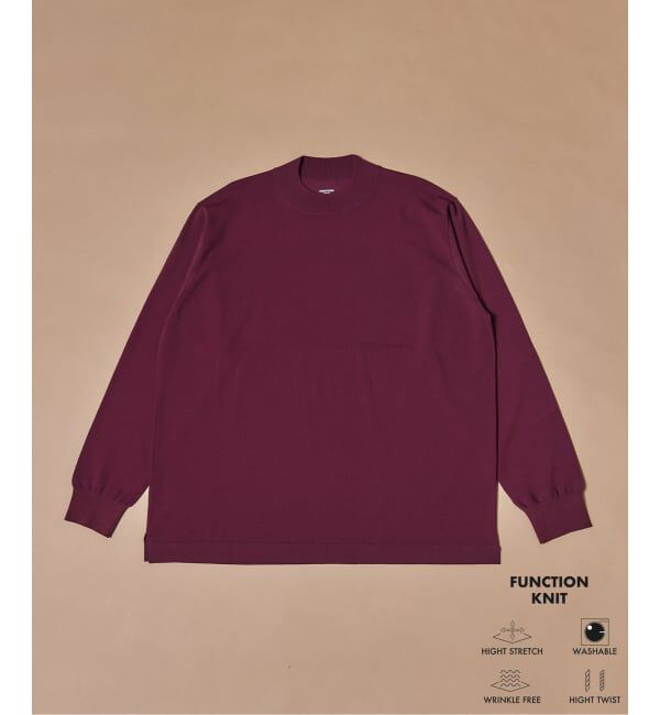 EDIFICE「&rdquo;MULTI FUNCTION&rdquo; モックネックニット」|ニット・セーター|