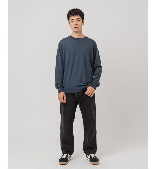EDIFICE「14ゲージ ウール クルーネックニット」|ニット・セーター|
