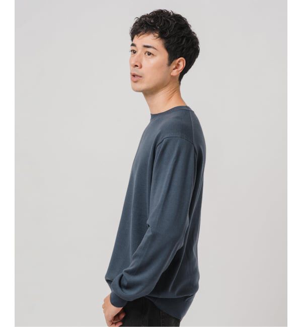 EDIFICE「14ゲージ ウール クルーネックニット」|ニット・セーター|