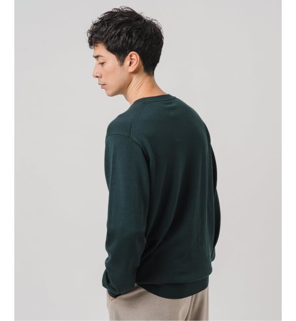 EDIFICE「14ゲージ ウール クルーネックニット」|ニット・セーター|