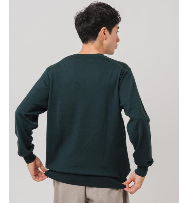 EDIFICE「14ゲージ ウール クルーネックニット」|ニット・セーター|