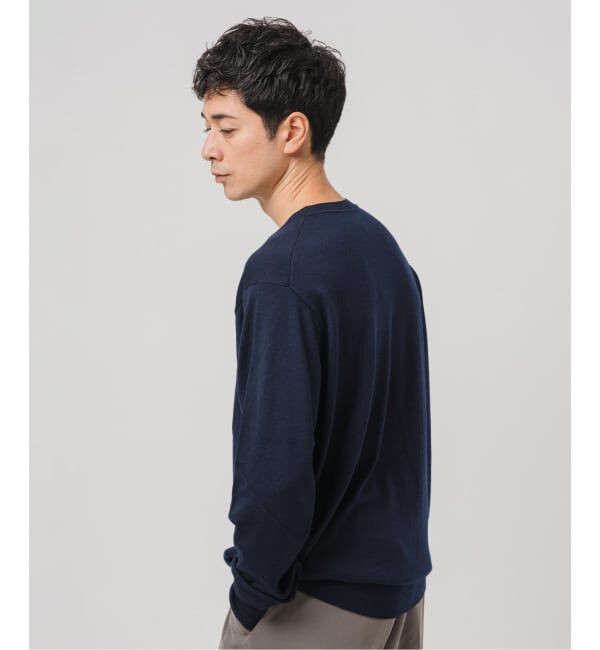 EDIFICE「14ゲージ ウール クルーネックニット」|ニット・セーター|