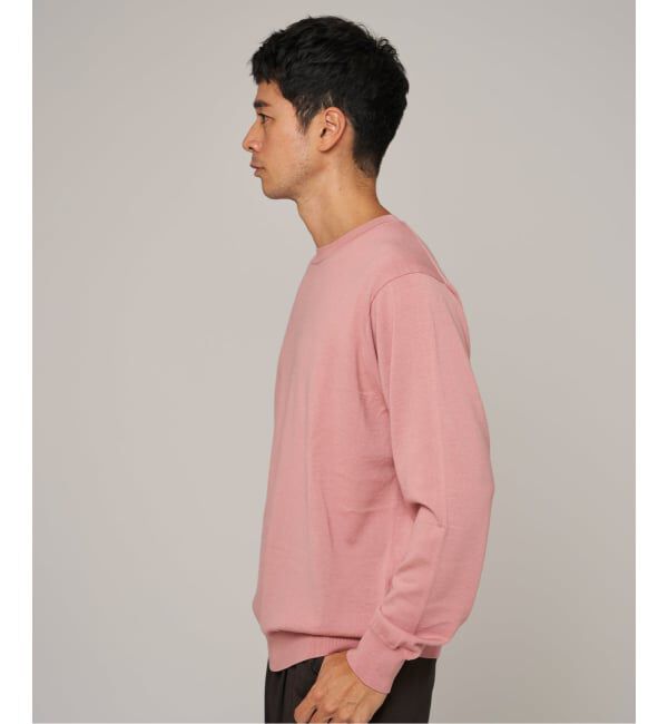 EDIFICE「14ゲージ ウール クルーネックニット」|ニット・セーター|