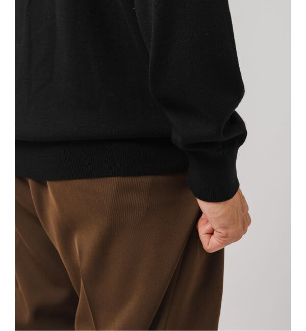 EDIFICE「14ゲージ ウール クルーネックニット」|ニット・セーター|