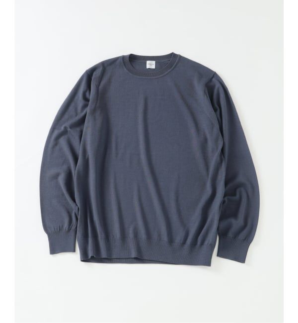 EDIFICE「14ゲージ ウール クルーネックニット」|ニット・セーター|