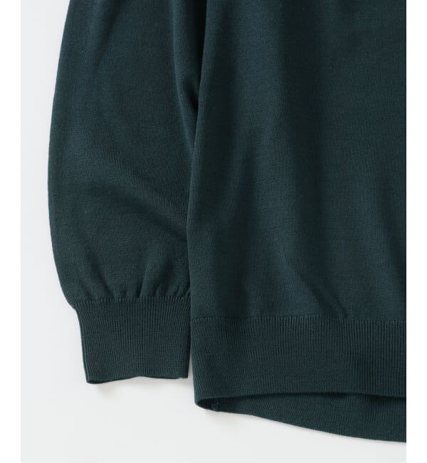 EDIFICE「14ゲージ ウール クルーネックニット」|ニット・セーター|