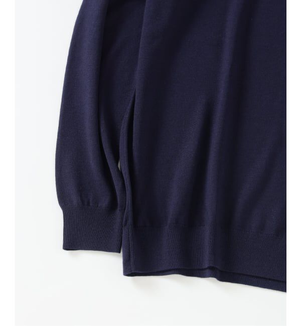 EDIFICE「14ゲージ ウール クルーネックニット」|ニット・セーター|