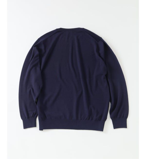 EDIFICE「14ゲージ ウール クルーネックニット」|ニット・セーター|