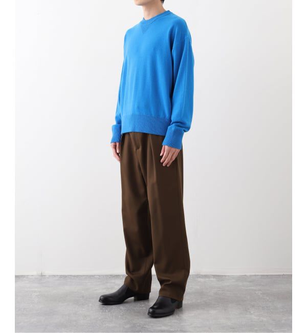 EDIFICE「NEW CASHMERE ニット スウェット」|ニット・セーター|