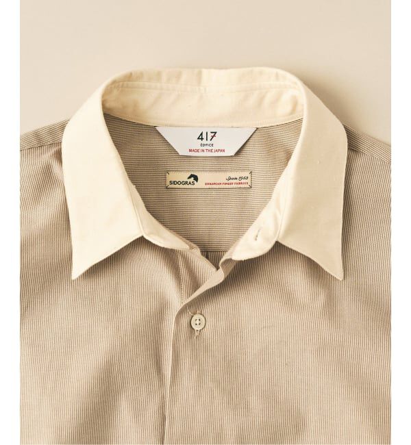 417 EDIFICE「【SIDOGRAS / シドグラス】LE JAPON ATELIER Akita シャツ」|シャツ・ブラウス|