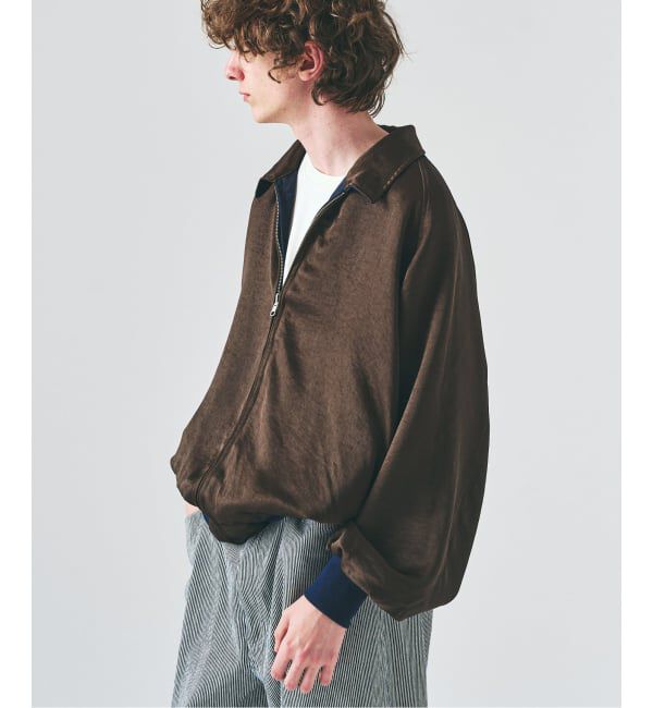 417 EDIFICE「サテンリバーシブルブルゾン」|その他|