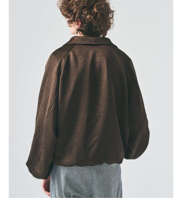 417 EDIFICE「サテンリバーシブルブルゾン」|その他|