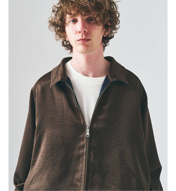 417 EDIFICE「サテンリバーシブルブルゾン」|その他|