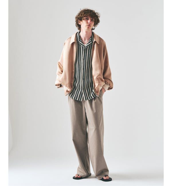 417 EDIFICE「サテンリバーシブルブルゾン」|その他|