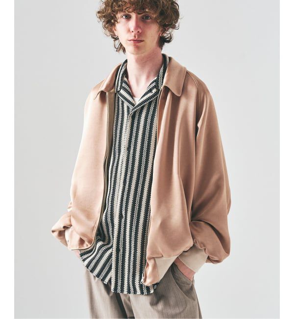 417 EDIFICE「サテンリバーシブルブルゾン」|その他|