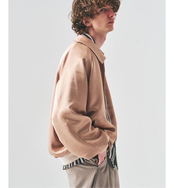 417 EDIFICE「サテンリバーシブルブルゾン」|その他|