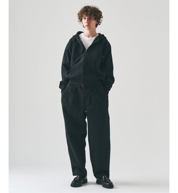 417 EDIFICE「スプレーダンボール ジップパーカー」|パーカー|