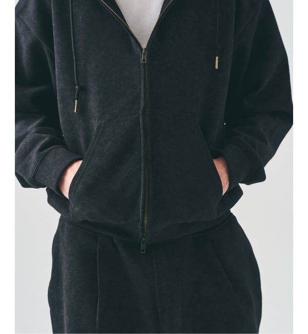 417 EDIFICE「スプレーダンボール ジップパーカー」|パーカー|