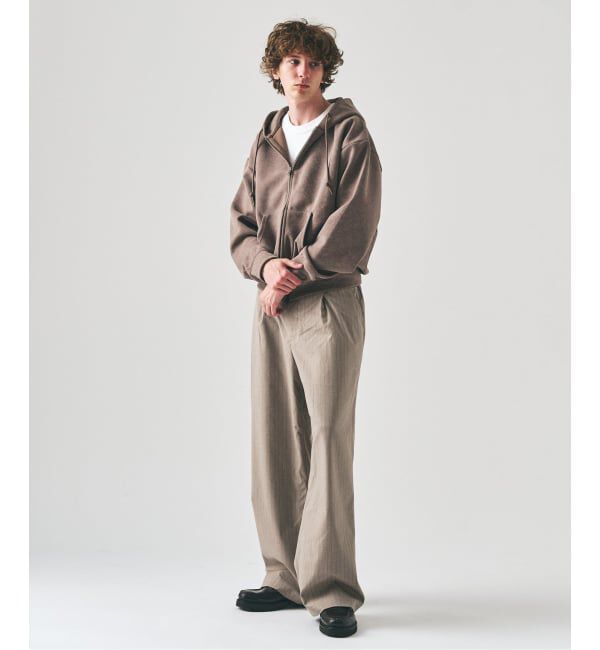 417 EDIFICE「スプレーダンボール ジップパーカー」|パーカー|