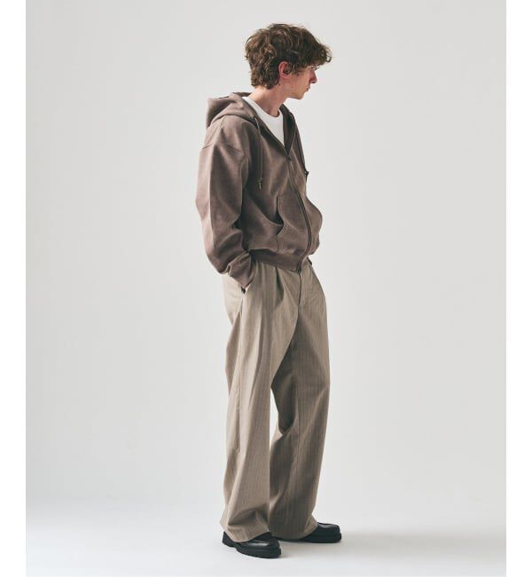 417 EDIFICE「スプレーダンボール ジップパーカー」|パーカー|