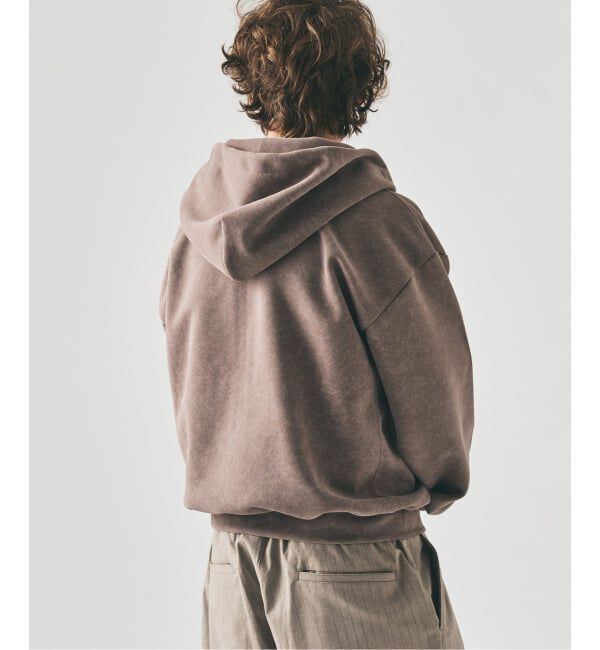 417 EDIFICE「スプレーダンボール ジップパーカー」|パーカー|