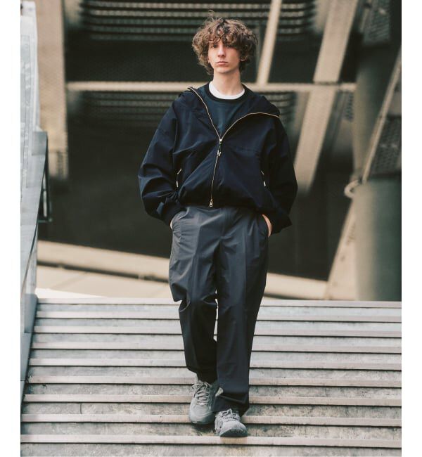 417 EDIFICE「【FREE MOTION】スリムパンツ」|スラックス|