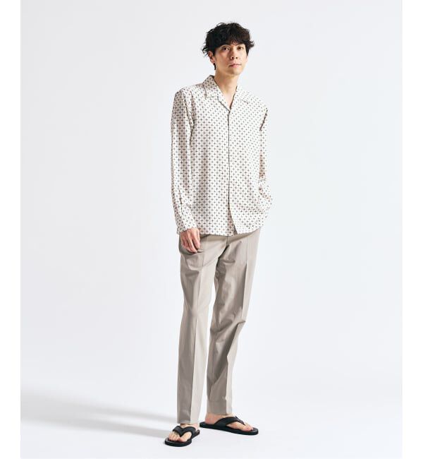 417 EDIFICE「【FREE MOTION】スリムパンツ」|スラックス|