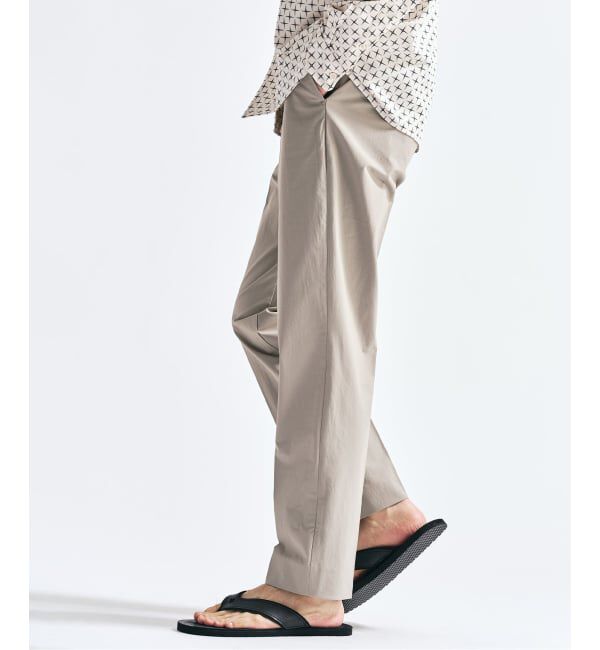 417 EDIFICE「【FREE MOTION】スリムパンツ」|スラックス|