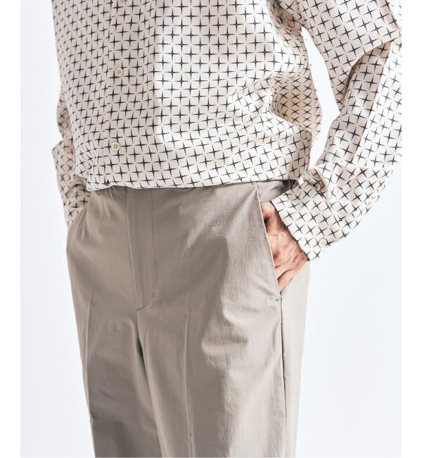 417 EDIFICE「【FREE MOTION】スリムパンツ」|スラックス|