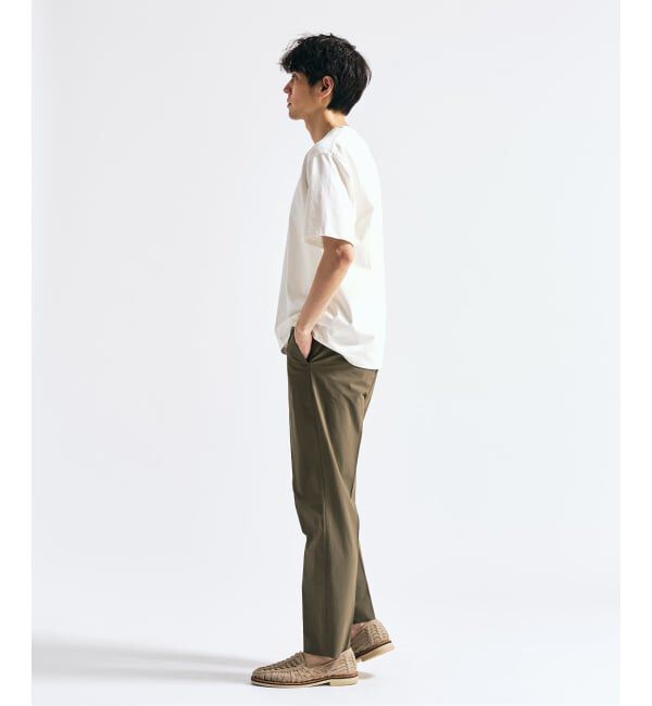 417 EDIFICE「【FREE MOTION】スリムパンツ」|スラックス|