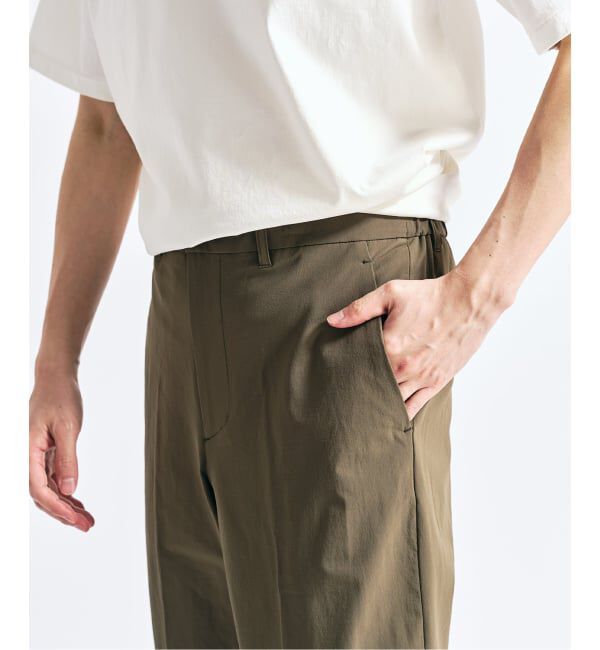 417 EDIFICE「【FREE MOTION】スリムパンツ」|スラックス|