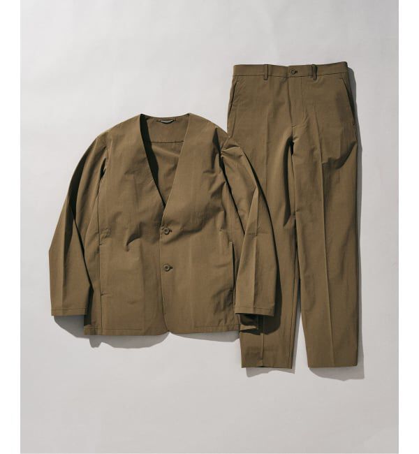 417 EDIFICE「【FREE MOTION】スリムパンツ」|スラックス|