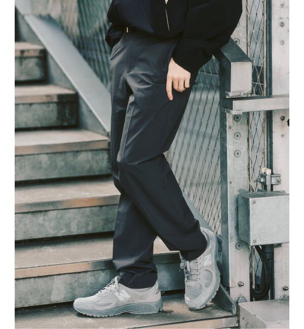 417 EDIFICE「【FREE MOTION】スリムパンツ」|スラックス|