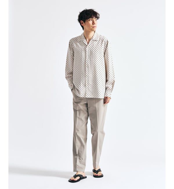 417 EDIFICE「【FREE MOTION】スリムパンツ」|スラックス|