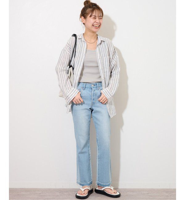 JOURNAL STANDARD relume「《追加3》オーガニックコットンマルドウテレコタンクトップ」|タンクトップ|