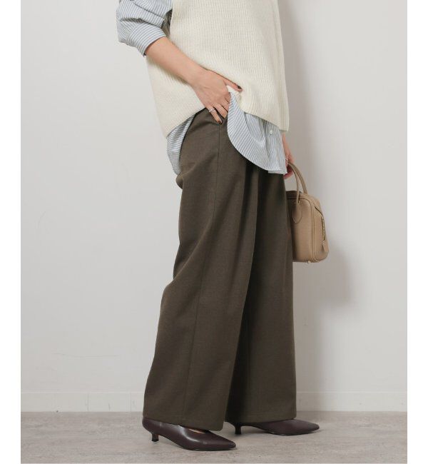 JOURNAL STANDARD relume「ストレッチブラッシュタックパンツ」|スラックス|