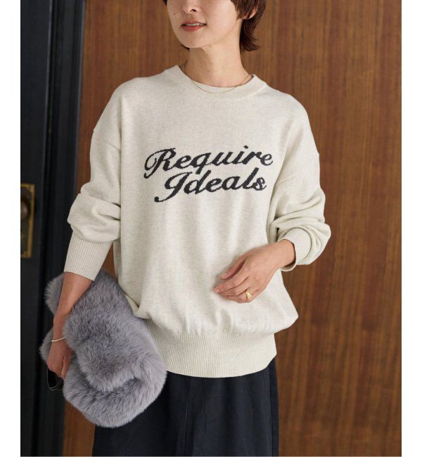 JOURNAL STANDARD relume「《追加2》コットンカシミヤロゴニット」|ニット・セーター|