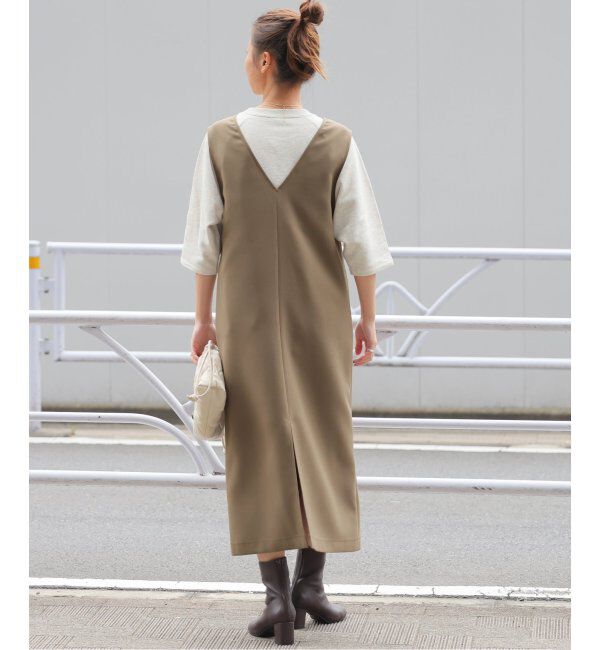 JOURNAL STANDARD relume「ウォッシャブルダブルクロスジャンパースカート」|ワンピース|