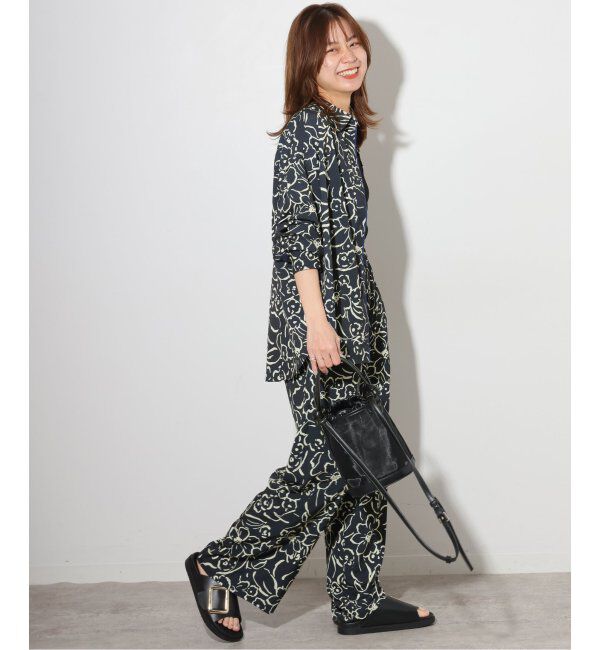 JOURNAL STANDARD relume「ラインフラワーオーバーサイズシャツ」|シャツ・ブラウス|