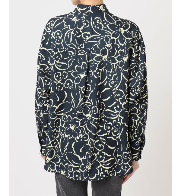 JOURNAL STANDARD relume「ラインフラワーオーバーサイズシャツ」|シャツ・ブラウス|