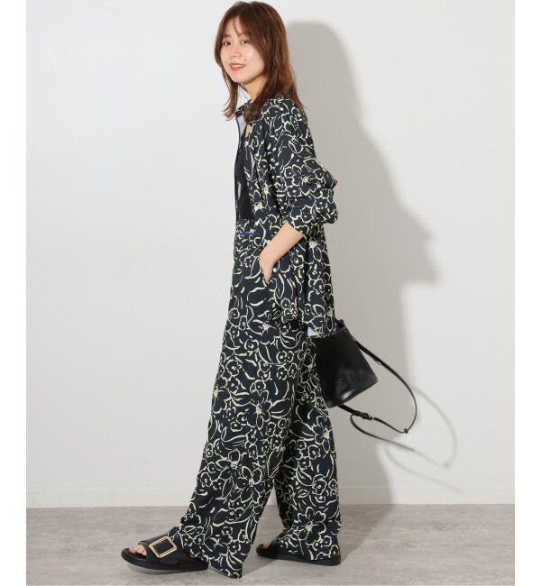 JOURNAL STANDARD relume「ラインフラワーオーバーサイズシャツ」|シャツ・ブラウス|