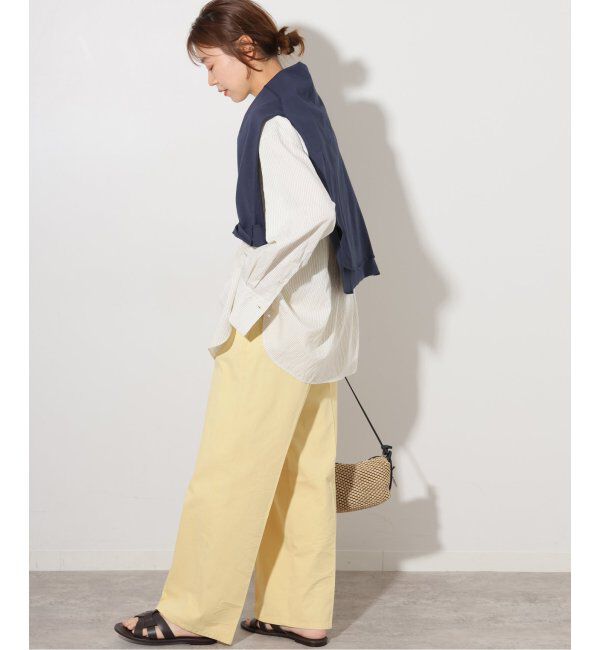 JOURNAL STANDARD relume「コットンツイルセンタープレスパンツ」|スラックス|