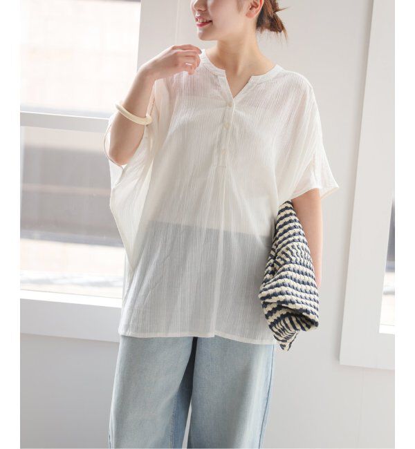 JOURNAL STANDARD relume「ヨウリュウドビーブラウス」|シャツ・ブラウス|ホワイト