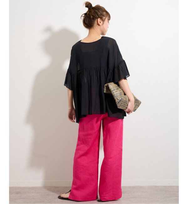 JOURNAL STANDARD relume「《WEB限定追加3》麻スリットイージーパンツ」|その他|