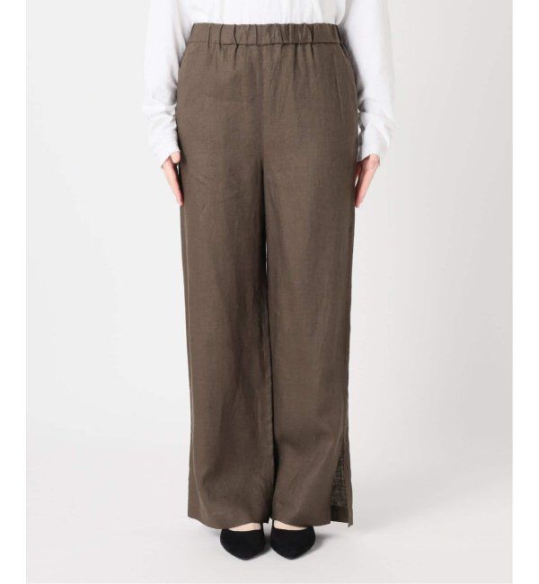 JOURNAL STANDARD relume「《追加2》麻スリットイージーパンツ」|その他|