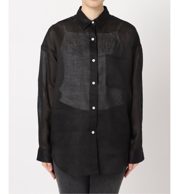 JOURNAL STANDARD relume「《追加2》手洗い可 / ラミーオーバーサイズシャツ」|シャツ・ブラウス|